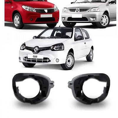 Suporte de farol auxiliar sandero renault de 2008 a 2014 e duster renault de 2010 a 2015 lado esquerdo