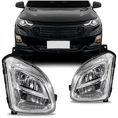 Farol auxiliar equinox chevrolet de 2018 a 2021 lado esquerdo