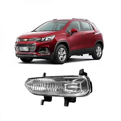 Farol auxiliar tracker chevrolet de 2017 a 2019 lado direito versão LT luz diurna DRL