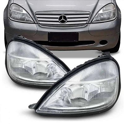 Farol classe a mercedes benz de 1999 a 2003 lado direito elétrico