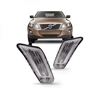 Farol auxiliar xc60 volvo de 2008 a 2013 lado esquerdo luz diurna