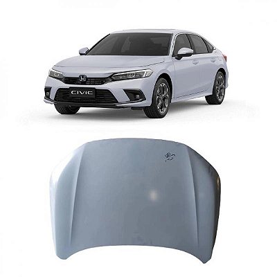 Capô civic honda de 2023 a 2024