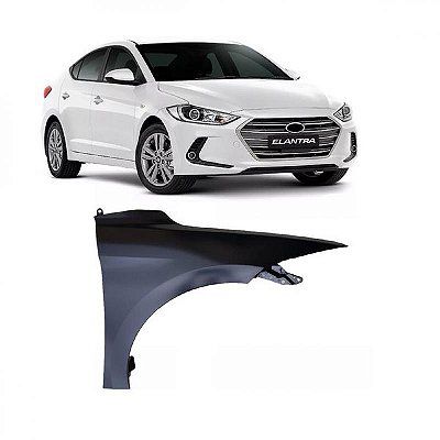 Para lama elantra hyundai de 2017 a 2018 lado direito