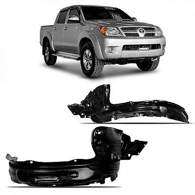 Para barro hilux toyota de 2005 a 2011 até 2023 lado esquerdo picape
