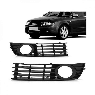 Grade de para choque a4 audi de 2002 a 2004 dianteiro lado direito