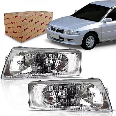 Farol lancer mitsubishi de 1998 a 2001 lado esquerdo