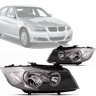 Farol série 3 bmw de 2006 a 2009 lado direito sem projetor