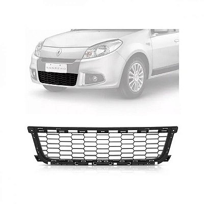 Grade do para choque sandero renault de 2012 a 2014 dianteira central stepway