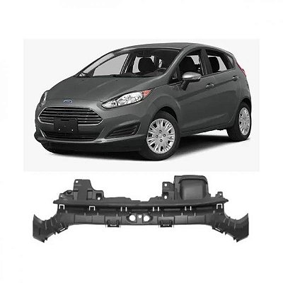 Reforço do para choque fiesta new ford de 2013 a 2019 dianteiro superior