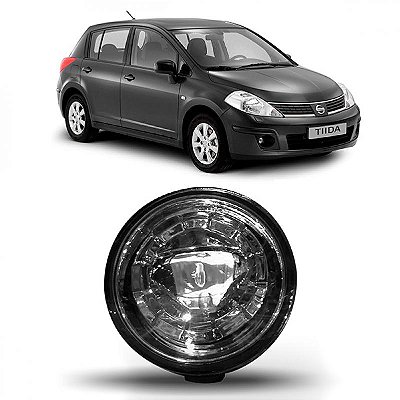 Farol auxiliar tiida nissan de 2007 a 2013 lado direito ou esquerdo com LED