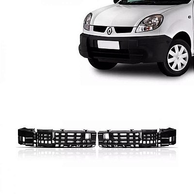 Suporte de impacto para para choque kangoo renault de 2015 a 2018 dianteiro ABS par