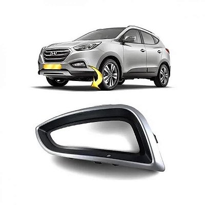 Grade para choque ix35 hyundai de 2016 a 2022 dianteira lado esquerdo