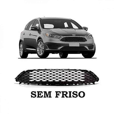 Grade do para choque focus ford de 2016 a 2019 dianteira central colmeia
