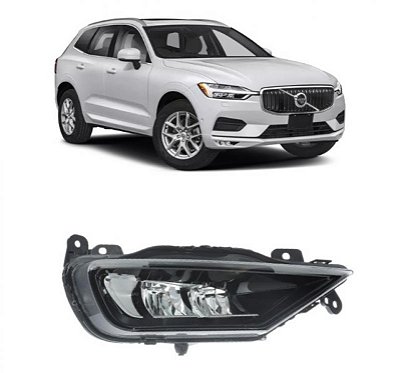 Farol auxiliar xc60 volvo de 2018 a 2022 lado esquerdo com LED