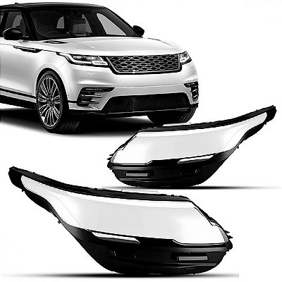 Lente de farol velar land rover de 2018 a 2024 lado direito