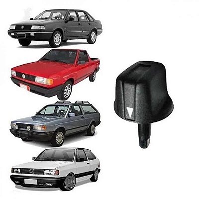 Botão de entrada de ar gol voyage parati saveiro volkswagen de 1987 a 1996 preto