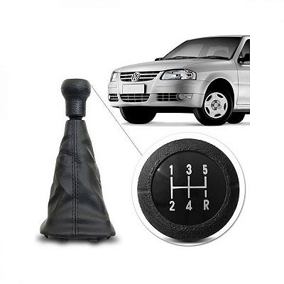 Bola de câmbio gol parati e saveiro volkswagen de 1999 a 2008 carcaça preta com lente gerações 3 e 4