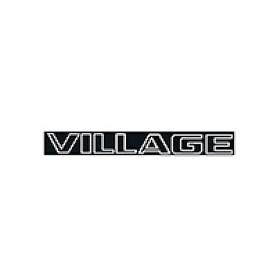 Adesivo mala branco village