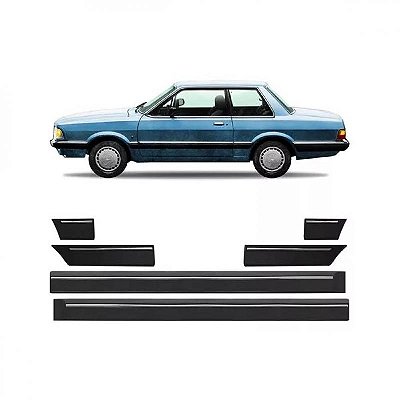 Friso del rey ford de 1985 a 1991 lateral duas portas bicolor