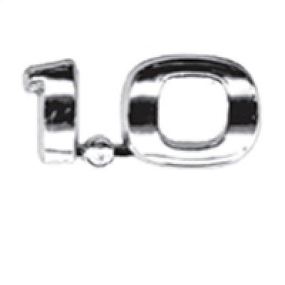 Emblema volkswagen cromado 1.0