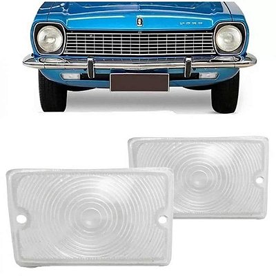 Lente corcel ford de 1971 a 1972 dianteira cristal acrílico