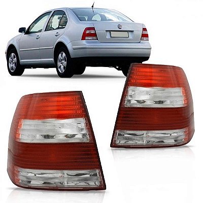 Lanterna bora volkswagen de 2000 a 2007 lado direito traseira bicolor