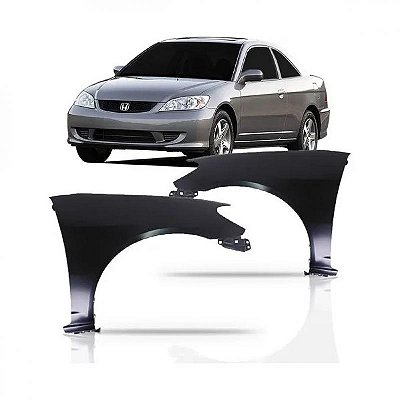 Para lama civic honda de 2004 a 2006 lado esquerdo