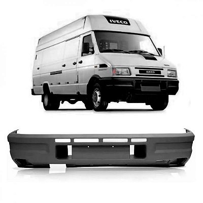 Para choque iveco de 1998 a 2007 dianteiro cinza texturizado