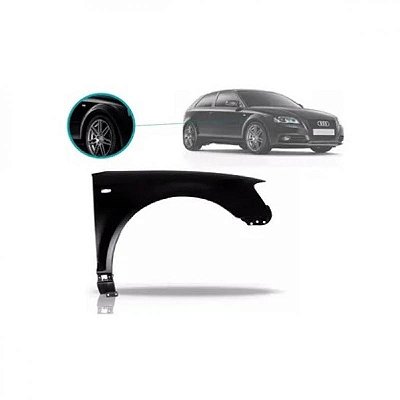 Para lama a3 sportback audi de 2007 a 2008 lado direito