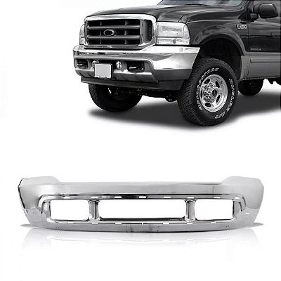 Para choque f250 e f350 ford de 1999 a 2005 dianteiro cromado
