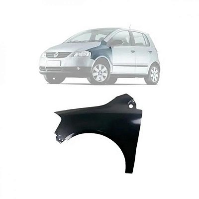 Para lama fox crossfox e spacefox volkswagen de 2004 a 2009 lado esquerdo