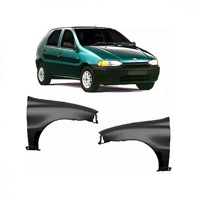 Para lama palio fiat de 1996 a 2000 lado esquerdo
