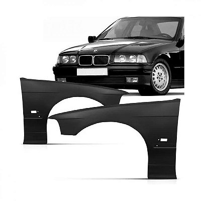 Para lama série 3 bmw de 1992 a 1998 lado esquerdo sedã e hatchback com furo