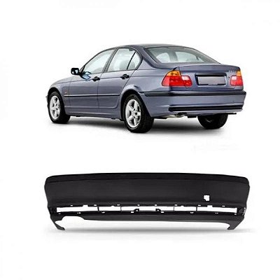 Para choque série 3 bmw de 1999 a 2001 traseiro sedan