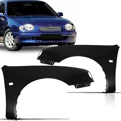 Paralama corolla toyota de 1998 a 2002 lado esquerdo europeu