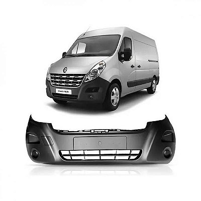 Para choque master renault de 2013 a 2022 dianteiro sem furo