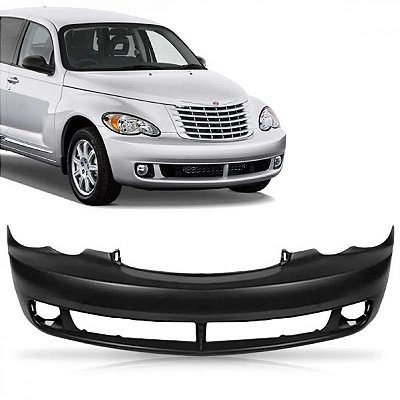 Para choque pt cruiser chrysler de 2006 a 2010 dianteiro primer com furo