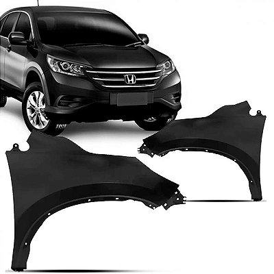Para lama crv honda de 2012 a 2017 lado direito com furo para moldura inferior para choque