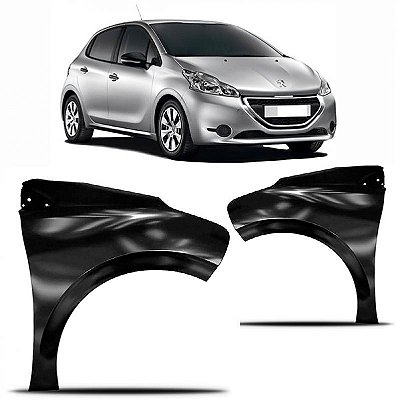 Para lama 208 peugeot de 2012 a 2020 lado direito sem furo
