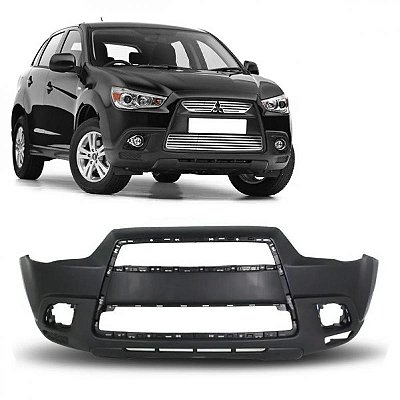 Para choque asx mitsubishi de 2011 a 2012 dianteiro preto