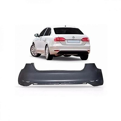 Para choque jetta volkswagen de 2011 a 2014 traseiro sem spoiler