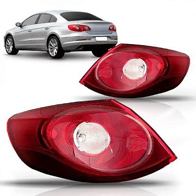 Lanterna passat volkswagen de 2009 a 2012 traseira de canto lado esquerdo versão cc