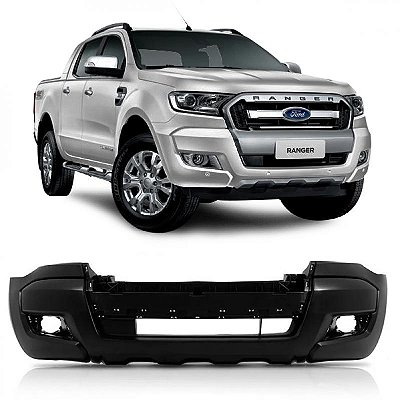 Para choque ranger ford de 2016 a 2019 dianteiro preto