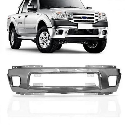 Para choque ranger ford de 2010 a 2012 dianteiro cromado
