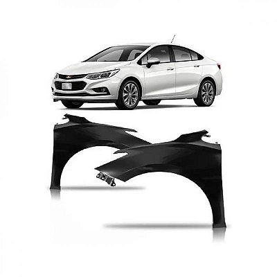 Para lama cruze chevrolet de 2017 a 2024 lado esquerdo sem furo