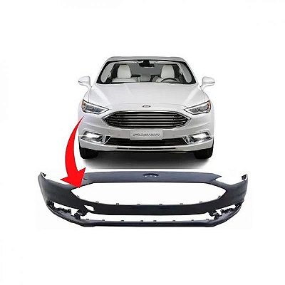 Para choque fusion ford de 2017 a 2019 dianteiro preto