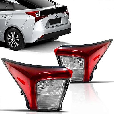 Lanterna prius toyota de 2019 a 2021 traseira de canto superior lado esquerdo