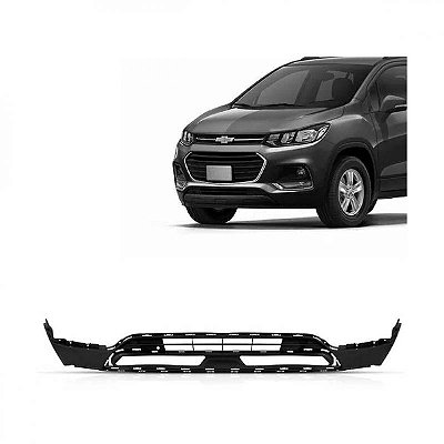 Para choque tracker chevrolet de 2017 a 2019 dianteiro inferior