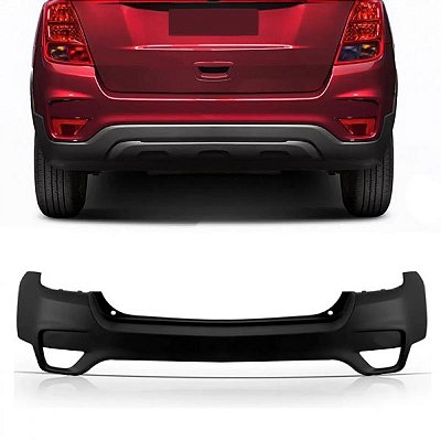 Para choque tracker chevrolet de 2017 a 2019 traseiro superior