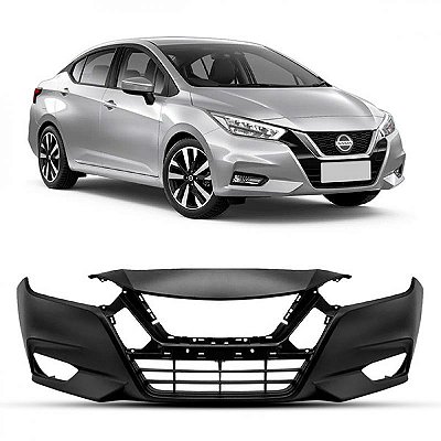 Para choque versa nissan de 2021 a 2023 dianteiro